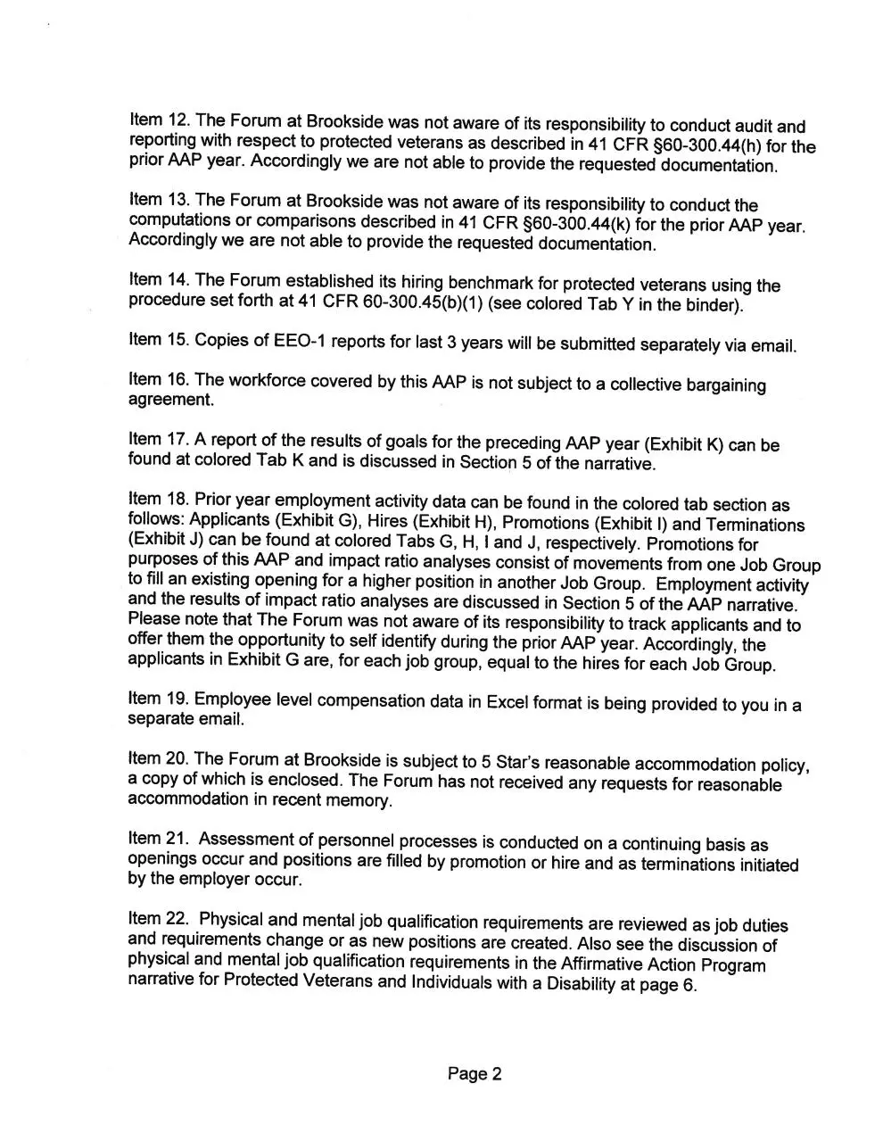 Page 3 of 49, Sample AAP Brookhaven