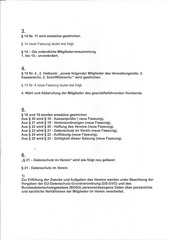 Page 2, Antrag auf Satzungsänderungen