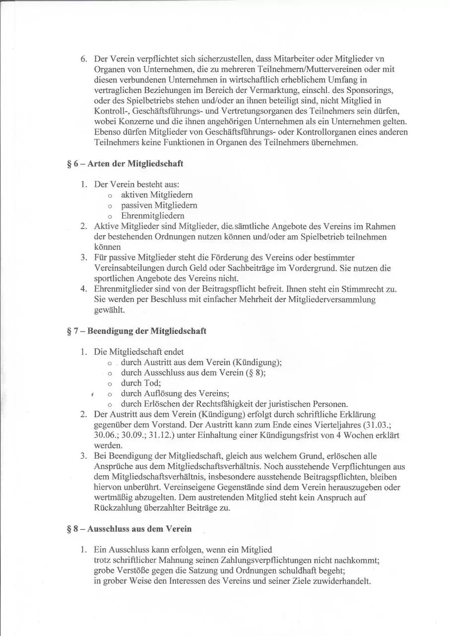 Page 3 of 10, Satzung FSV Hessen Wetzlar