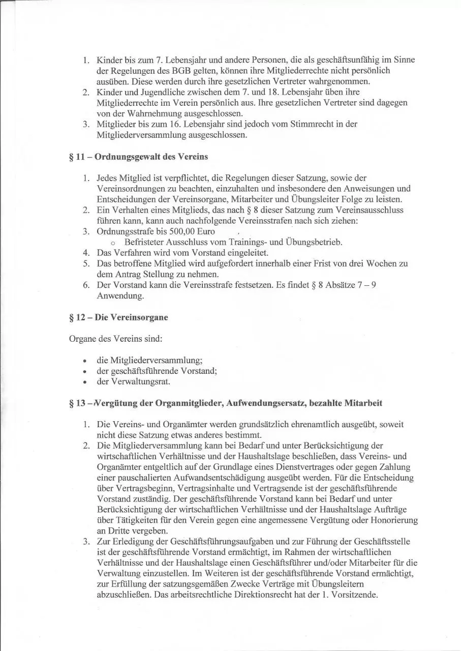 Page 5 of 10, Satzung FSV Hessen Wetzlar