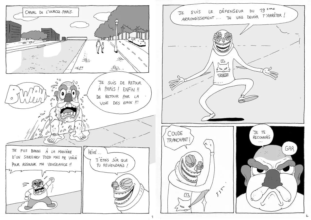 Page 4 of 8, Monseigneur Saucisse 10 pages