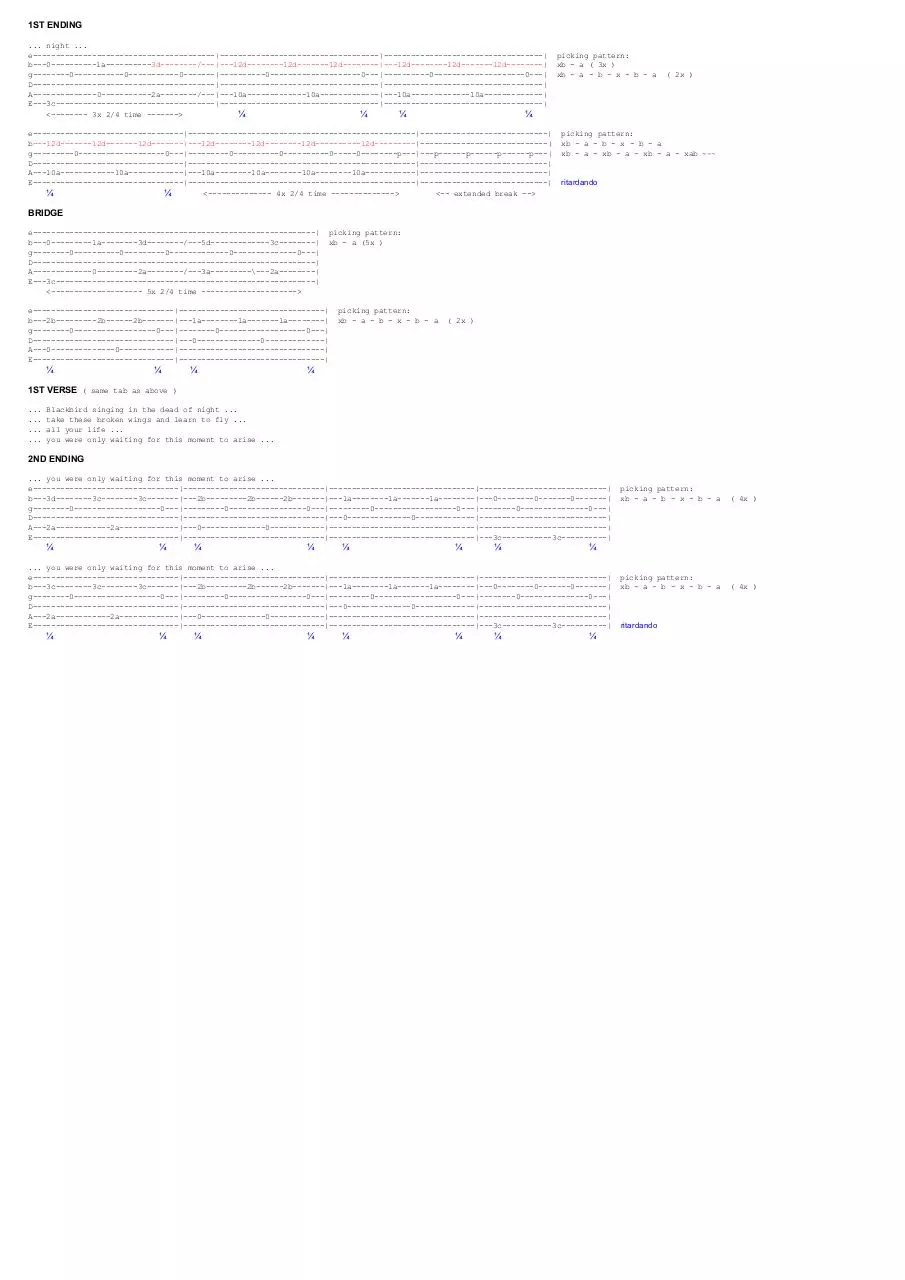 Page 2 of 2, blackbird