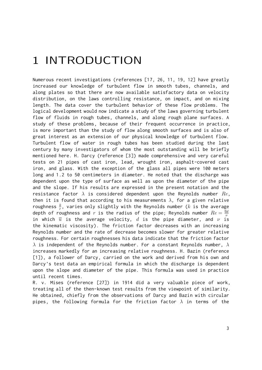 Johann Nikuradse. LAWS OF FLOW IN ROUGH PIPES.pdf - page 3/64