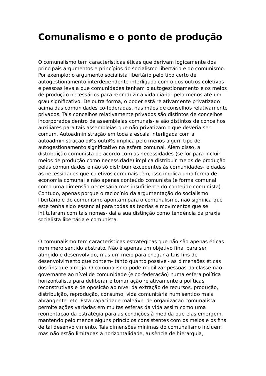 Document preview Comunalismo-e-o-ponto-de-produÃ§Ã£o.pdf - page 1/4