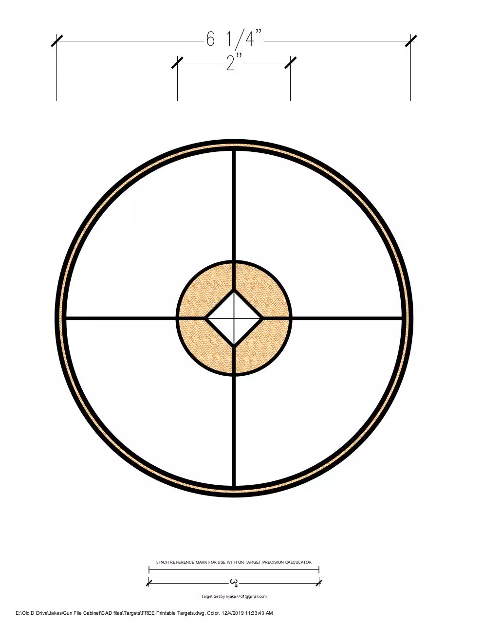 Document preview - FREE Printable Targets-Color.pdf - Page 1/1