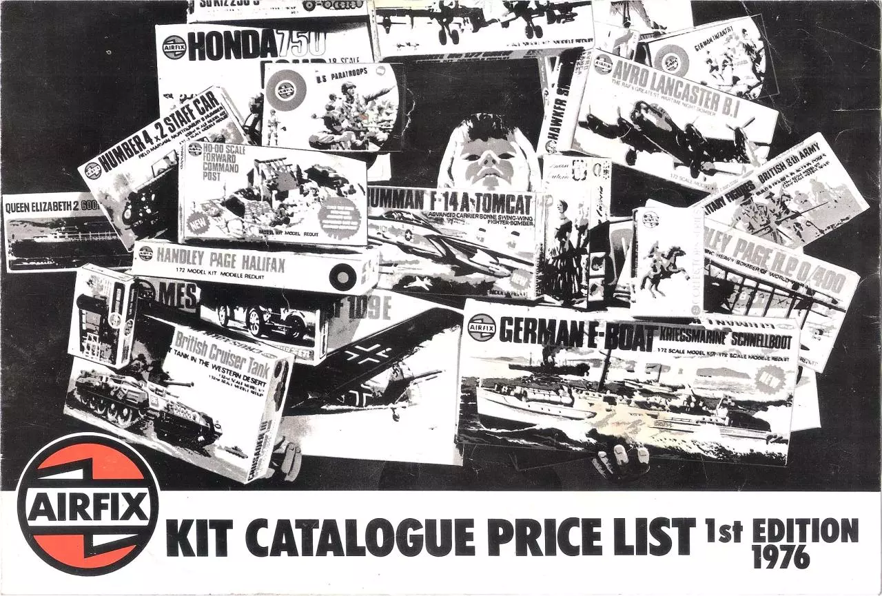 Page 1 of 4, Airfix Price List 1976 1st Ed. v1