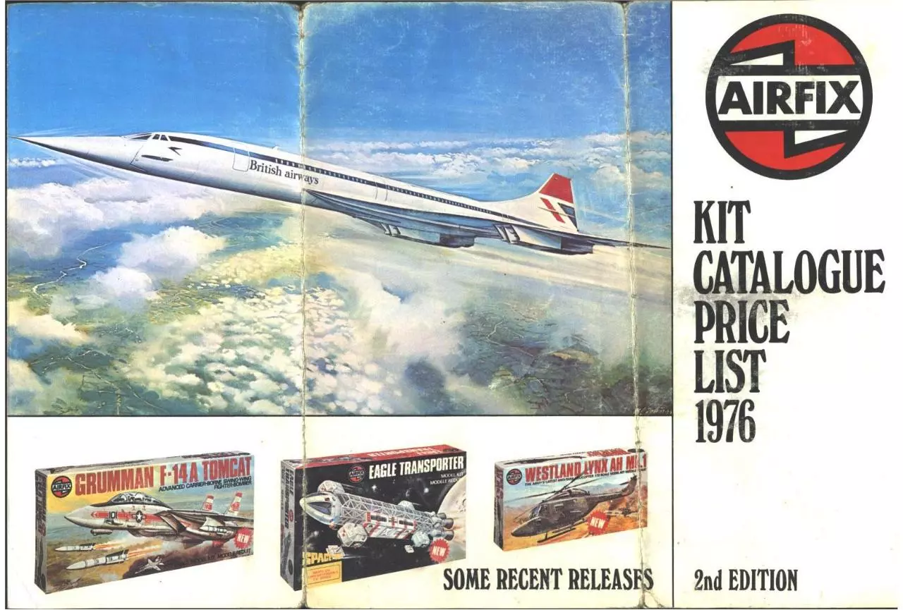 Page 1 of 4, Airfix Price List 1976 2nd Ed
