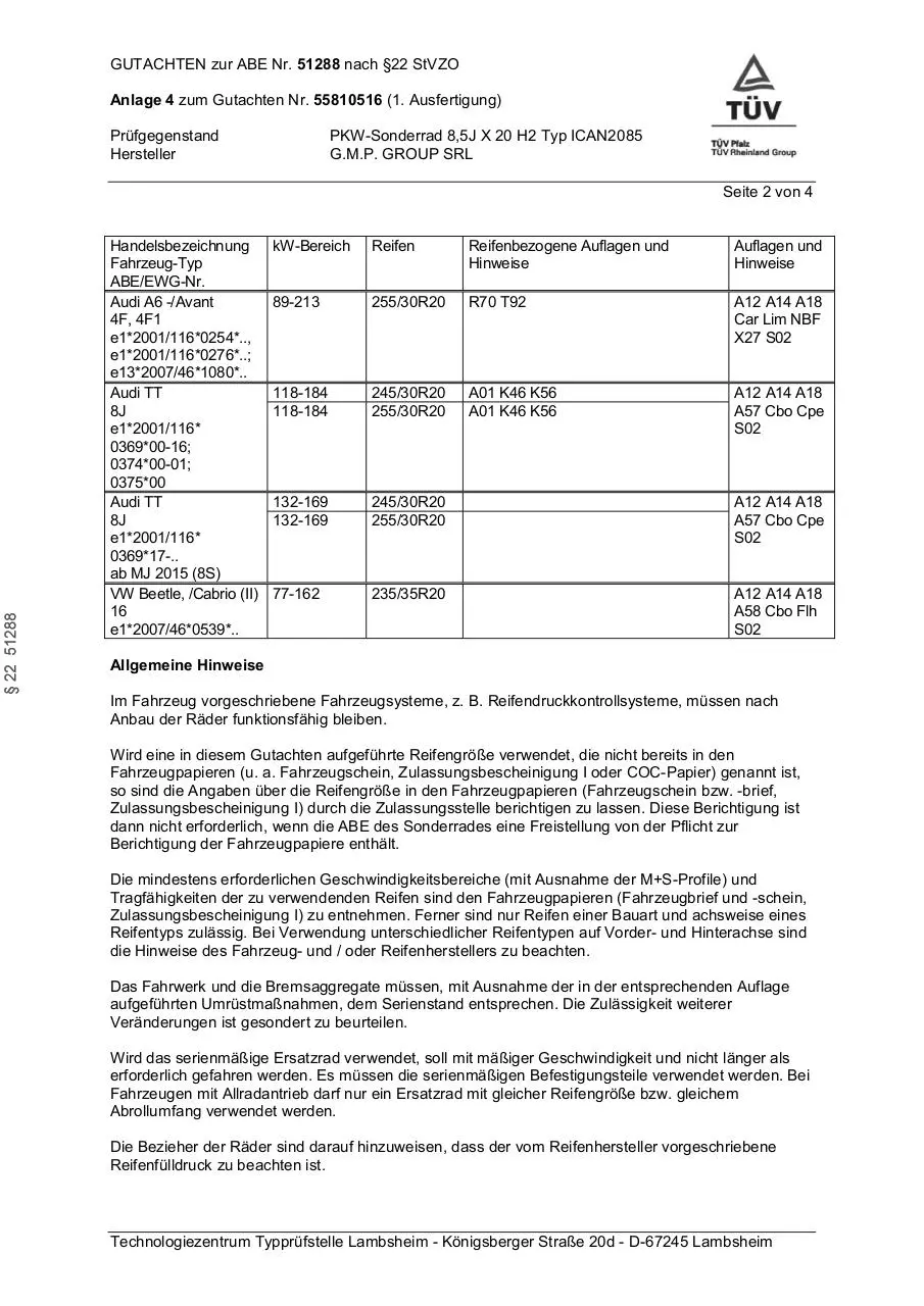 Page 2 of 4, AUDI VOLKSWAGEN 00263670