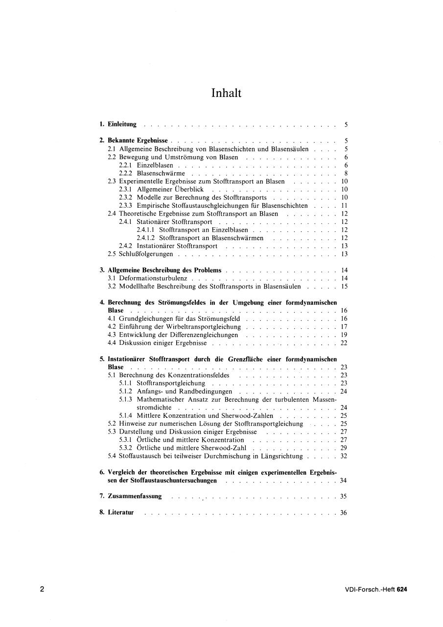Won-Hi Hong und Heinz Brauer. Stoffaustausch zwischen Gas und FlÃ¼ssigkeit in BlasensÃ¤ulen.pdf - page 4/39