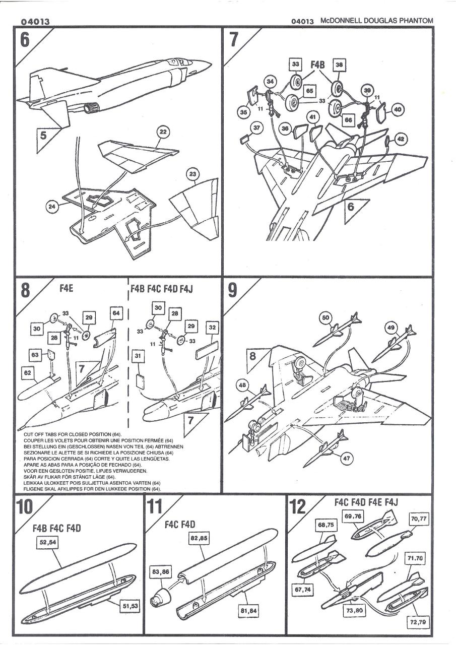 Airfix 72 McDonnell F-4 Phantom (04013).pdf - page 3/7