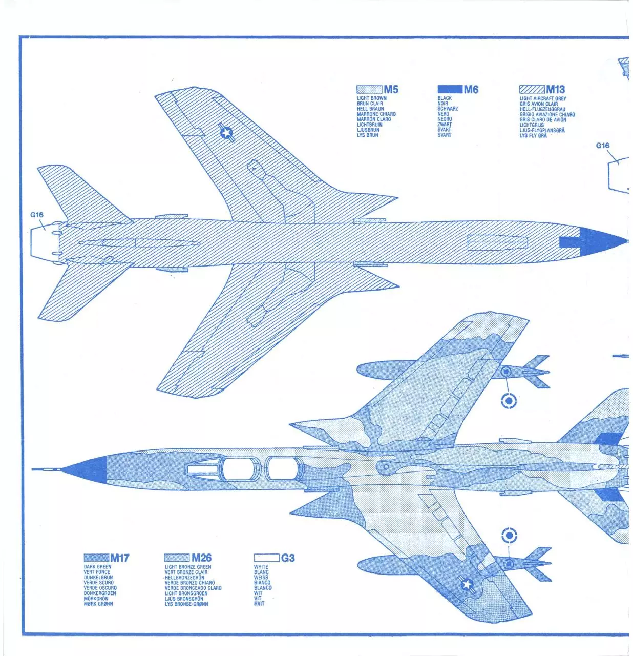 Page 5 of 7, Airfix 72 Republic F 105F Thunderchief (9 05016)
