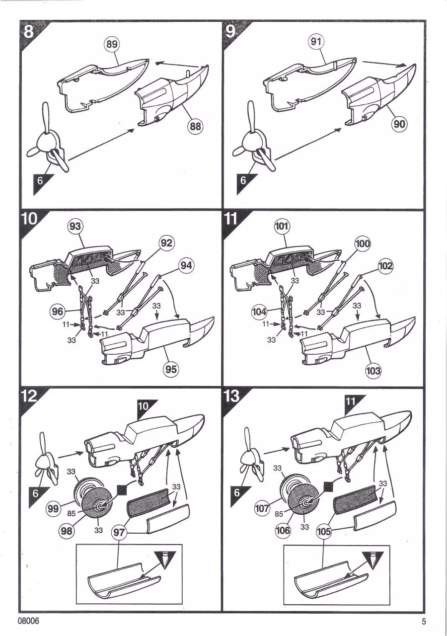 Page 5 of 12, Airfix 72 Avro Lancaster B.I Special (08006)