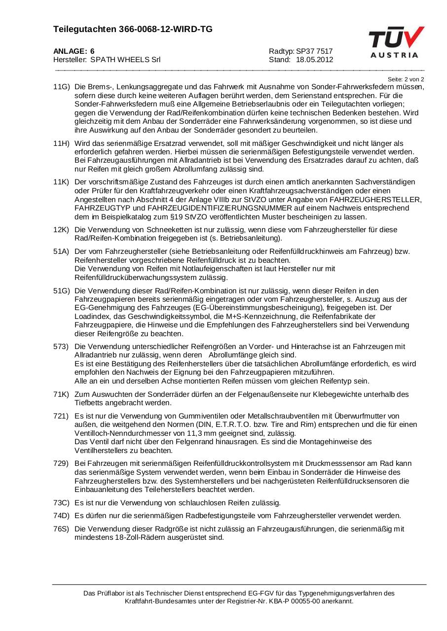 Document preview 5x112 ET45, Audi.pdf - page 2/2