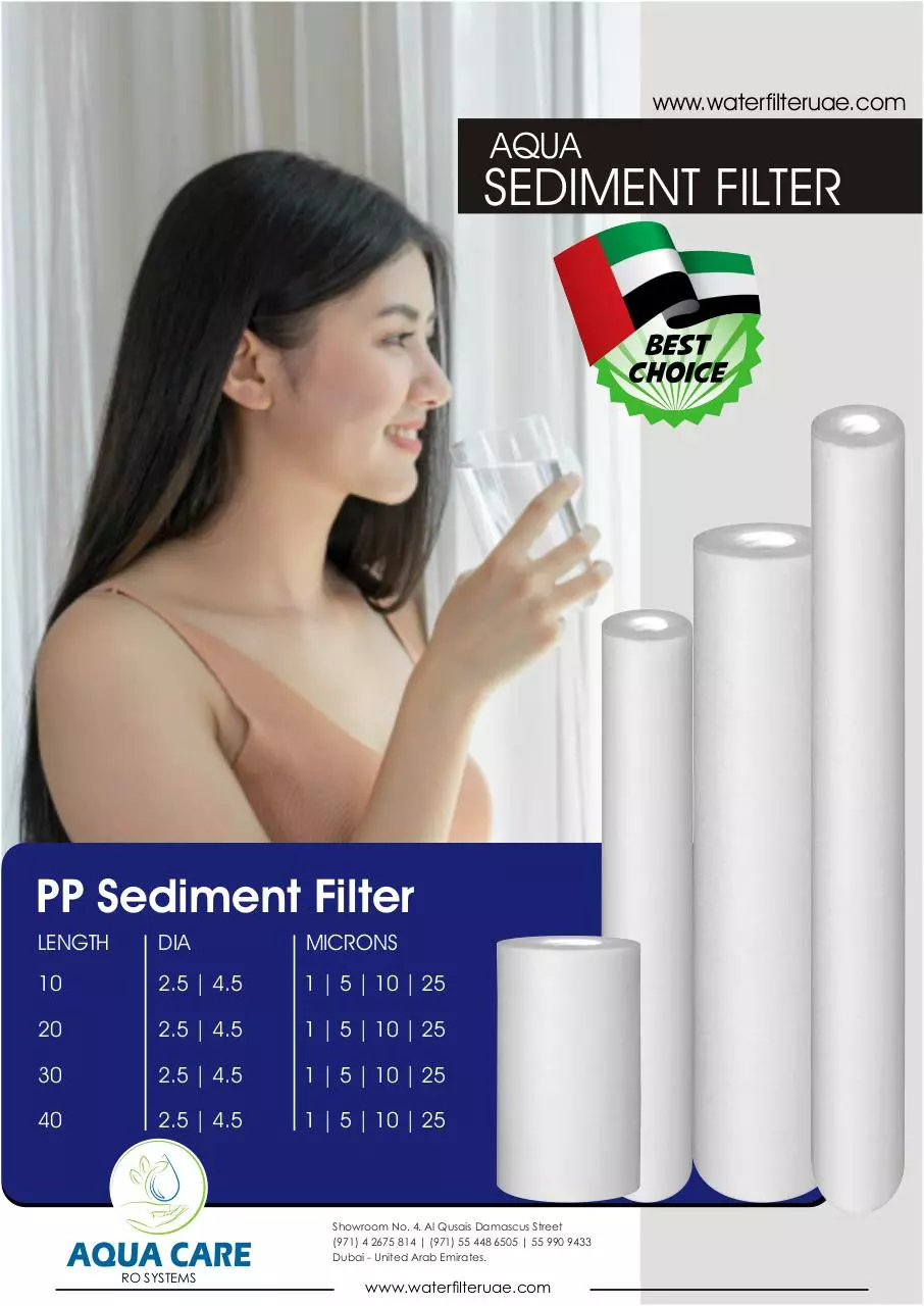 Document preview - PP Sediment Filter.pdf - Page 1/1