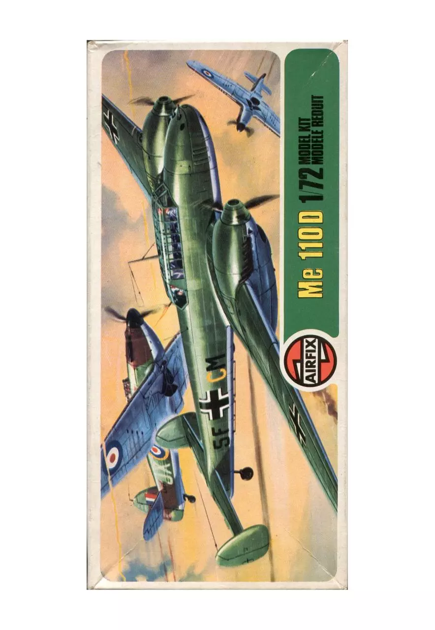 Page 3 of 3, Airfix 72 Messerschmitt 110D (02006 4)