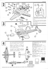 Page 2, Airfix 72 Messerschmitt 110D (02006 4)