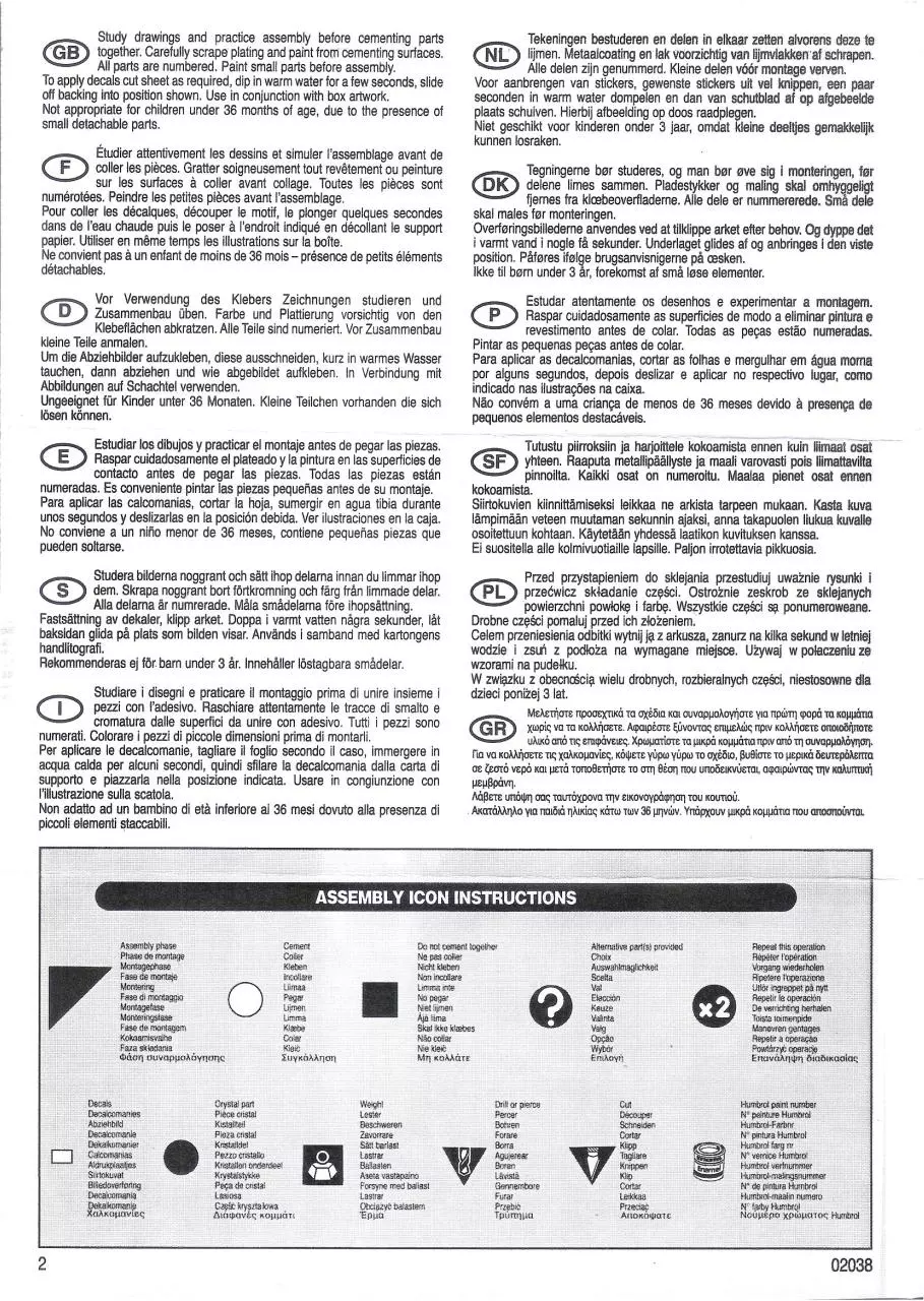 Page 2 of 8, Airfix 72 Gloster Meteor F.III (02038)