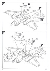 Page 4, Airfix 72 Gloster Meteor F.III (02038)