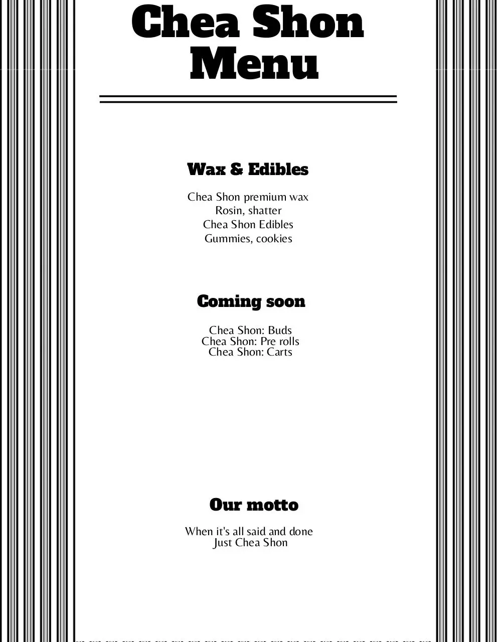 Page 1 of 1, cheashon original