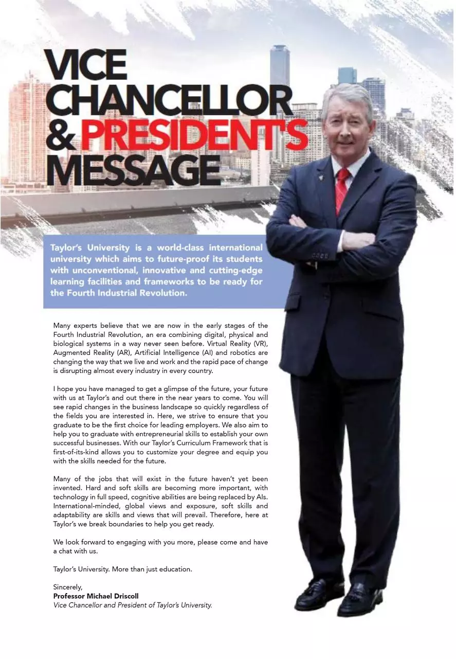 Page 3 of 22, Taylor's BT Digital Prospectus V3
