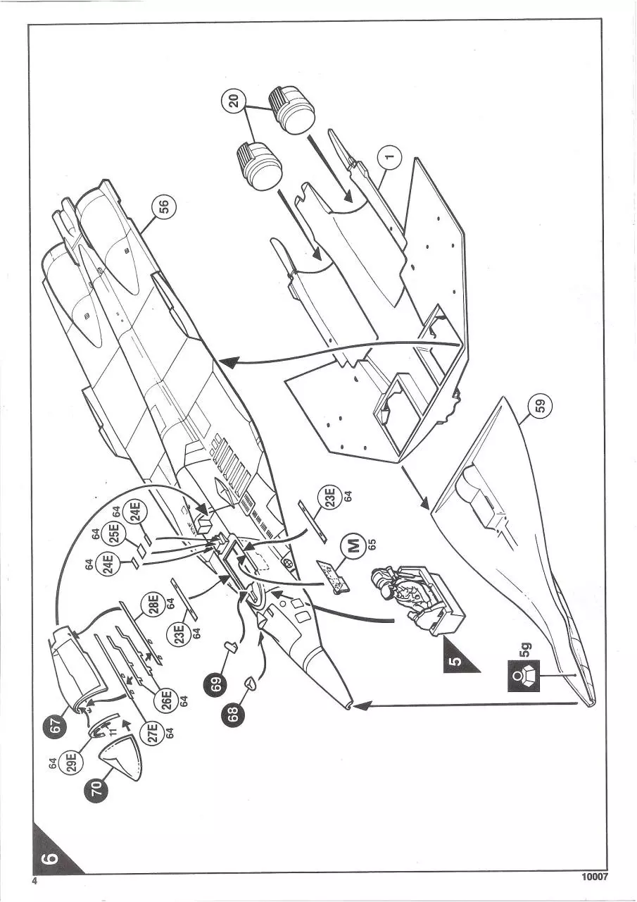Page 4 of 9, Airfix 72 Hi Tech MiG 29 Fulcrum A (10007)