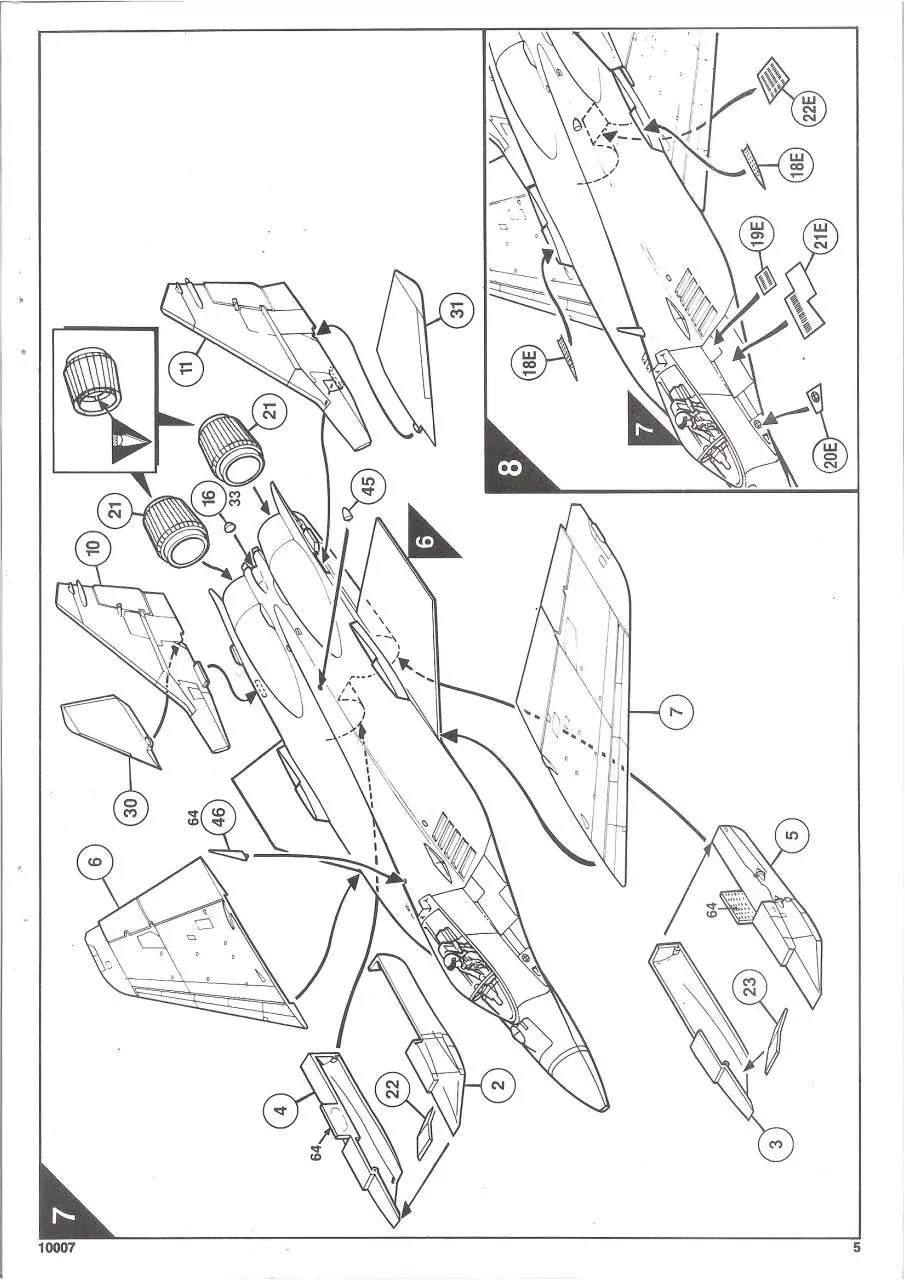 Page 5 of 9, Airfix 72 Hi Tech MiG 29 Fulcrum A (10007)