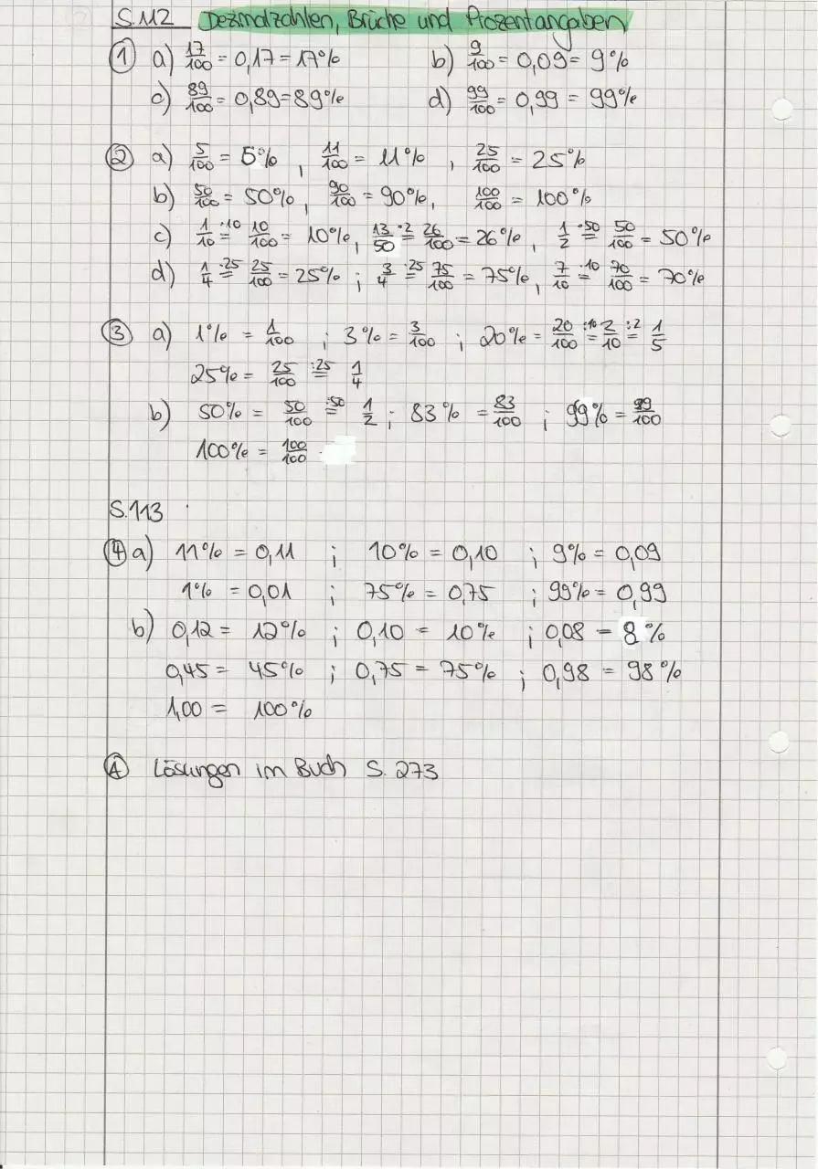 Page 1 of 1, Lösungen 2