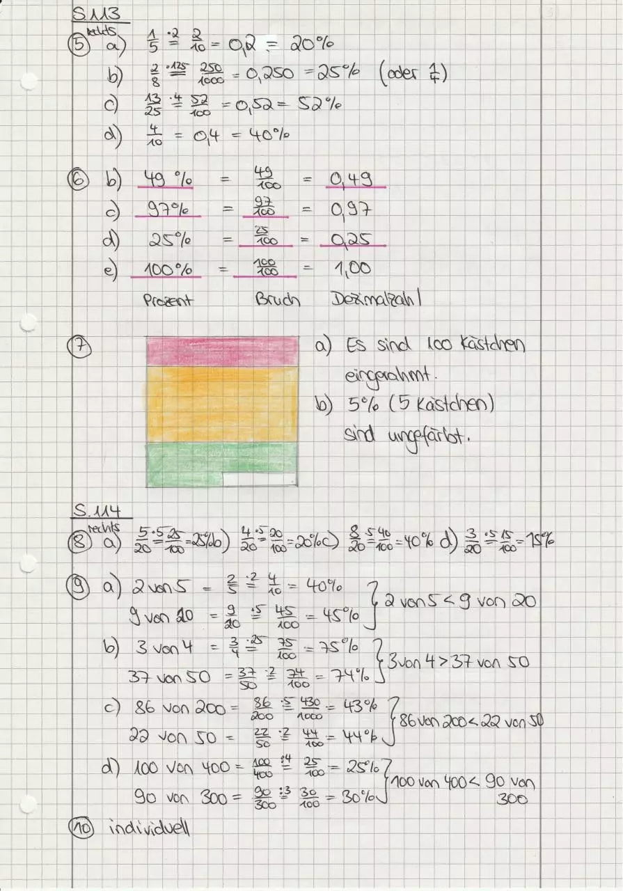Page 1 of 1, Lösungen 3