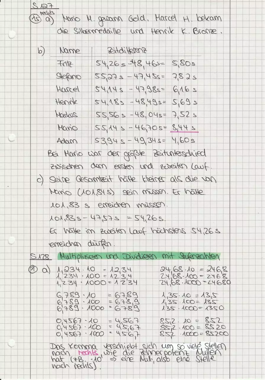 Page 2 of 3, Lösungen 7