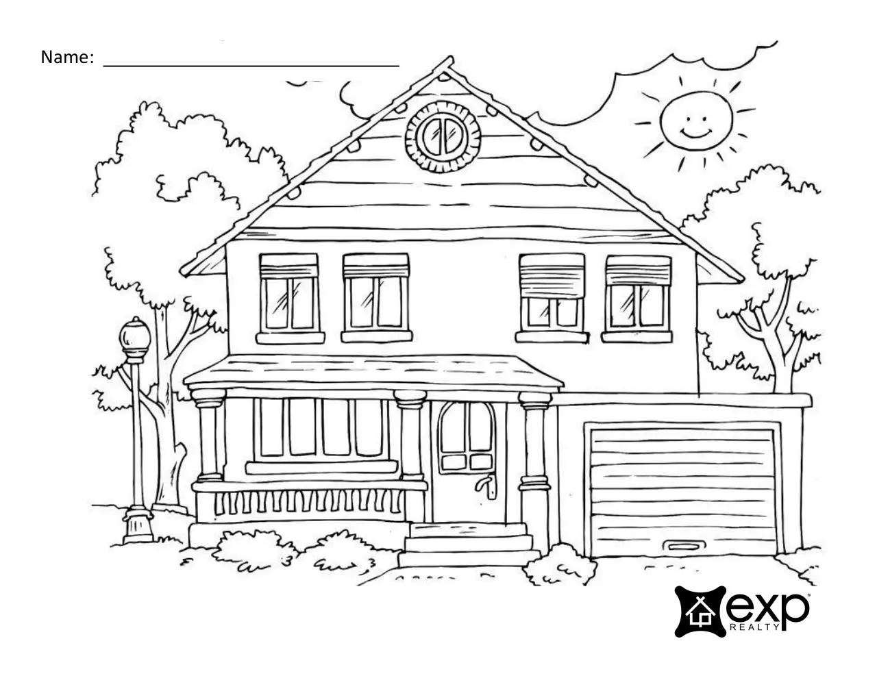 Page 1 of 4, exp coloring pages