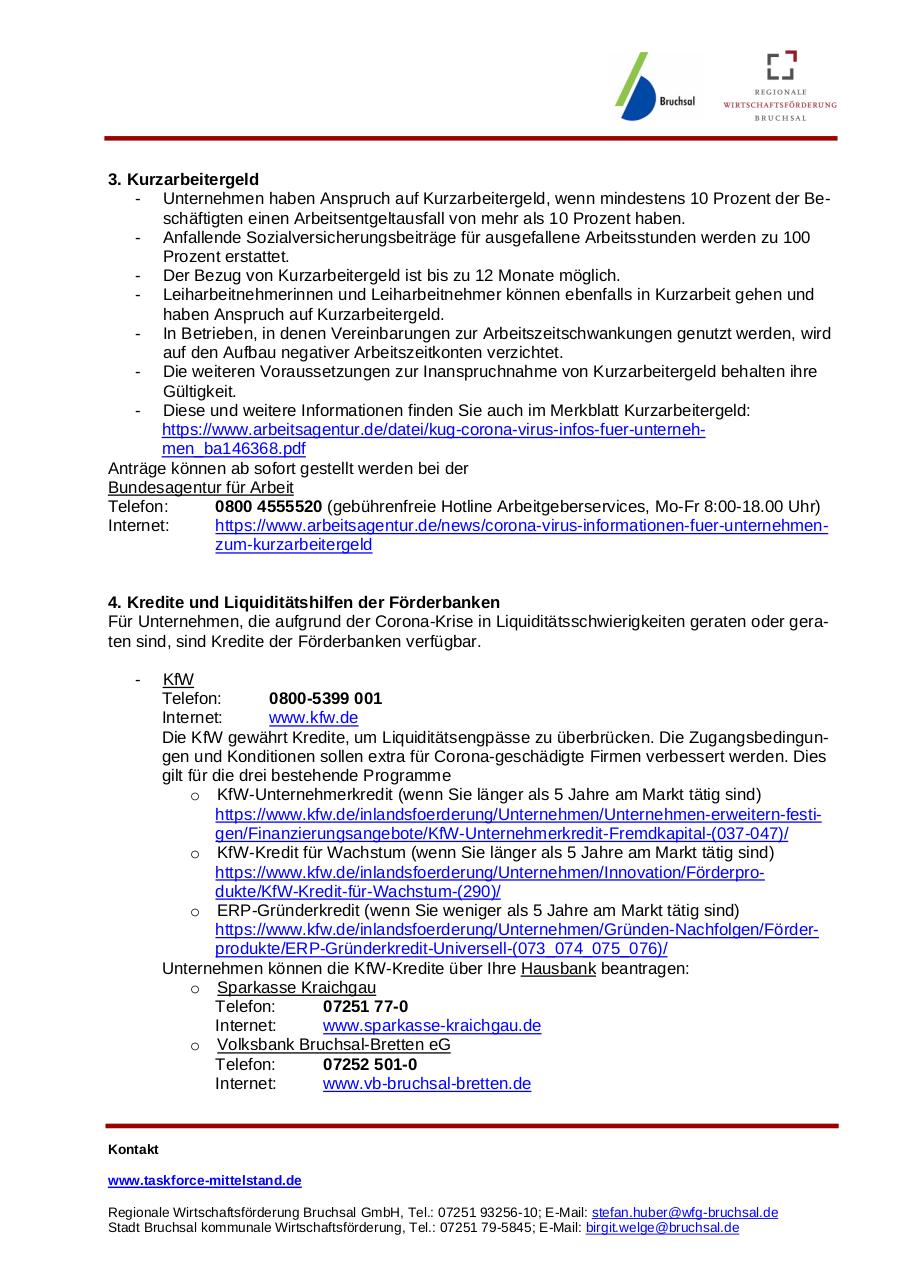 Document preview Leitfaden fÃ¼r Unternehmen zu Corona-Hilfen.pdf - page 2/4