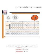 Page 3, catalog of electric vibrator 3000 rpm