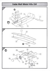 Page 3, Airfix 72 Focke Wulf Ta 154 Fw 190A Mistel (A05040)