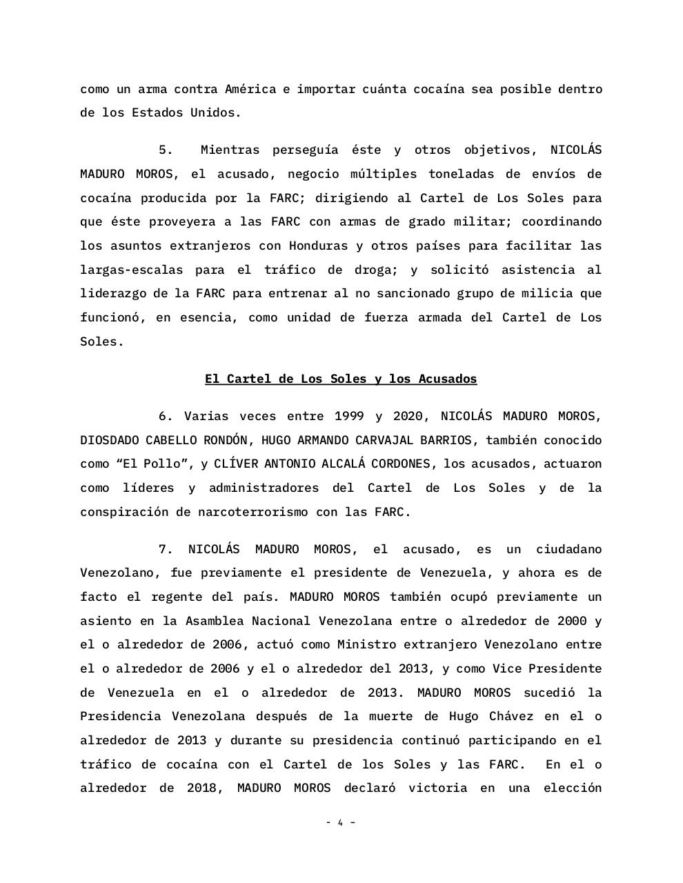 Acusacion Penal _ Maduro y Otros_Traducida Abril 2020_ByHS.pdf - page 4/51