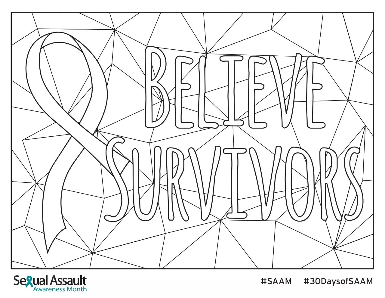 Page 1 of 1, 2017 SAAM Coloring Page2