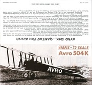 Page 1, Airfix 72 Avro 504K Qantas (128)