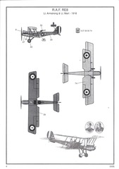 Page 4, Airfix 72 R.A.F. RE8 (01076)