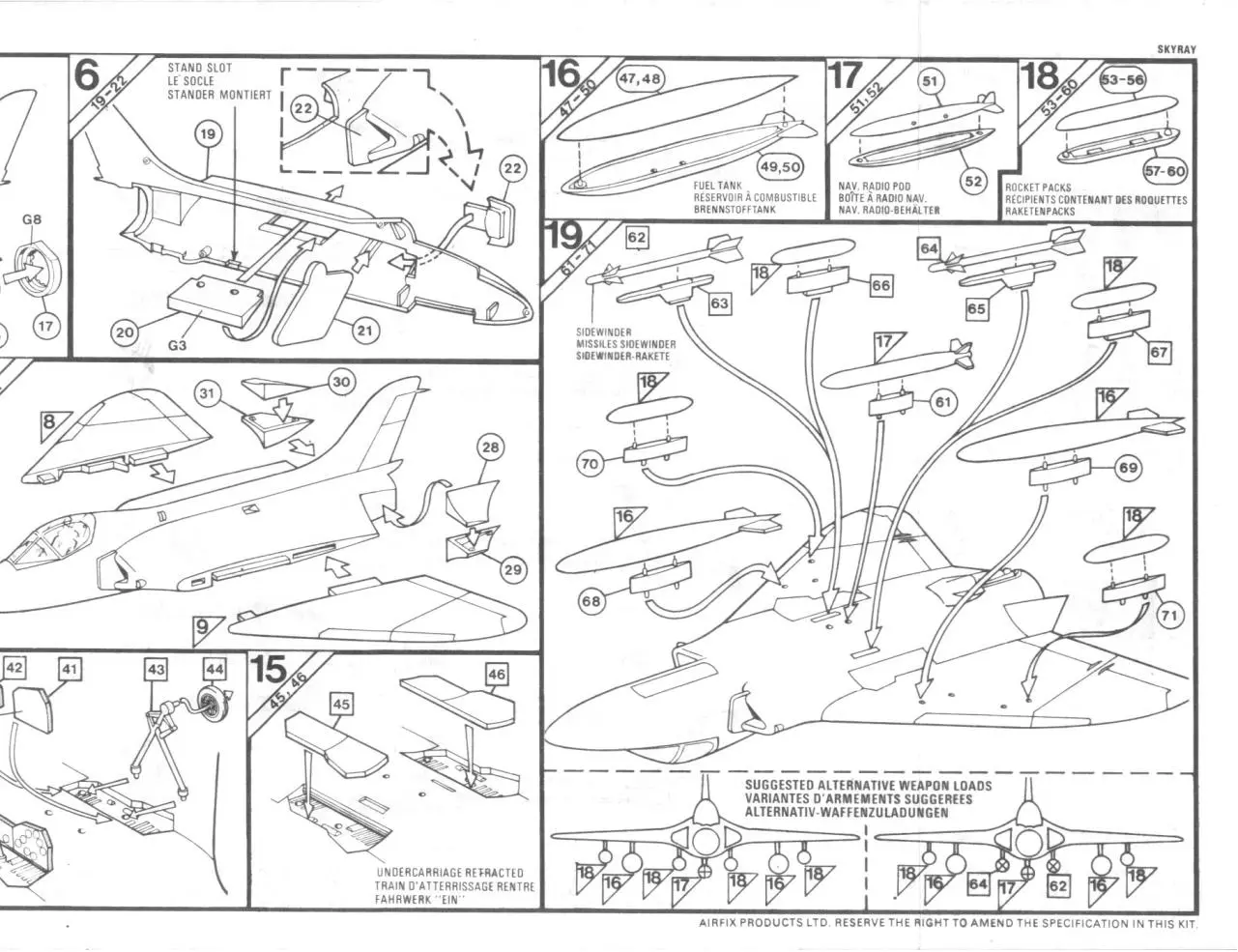 Page 3 of 5, Airfix 72 Douglas F4D 1 Skyray (03027 4)