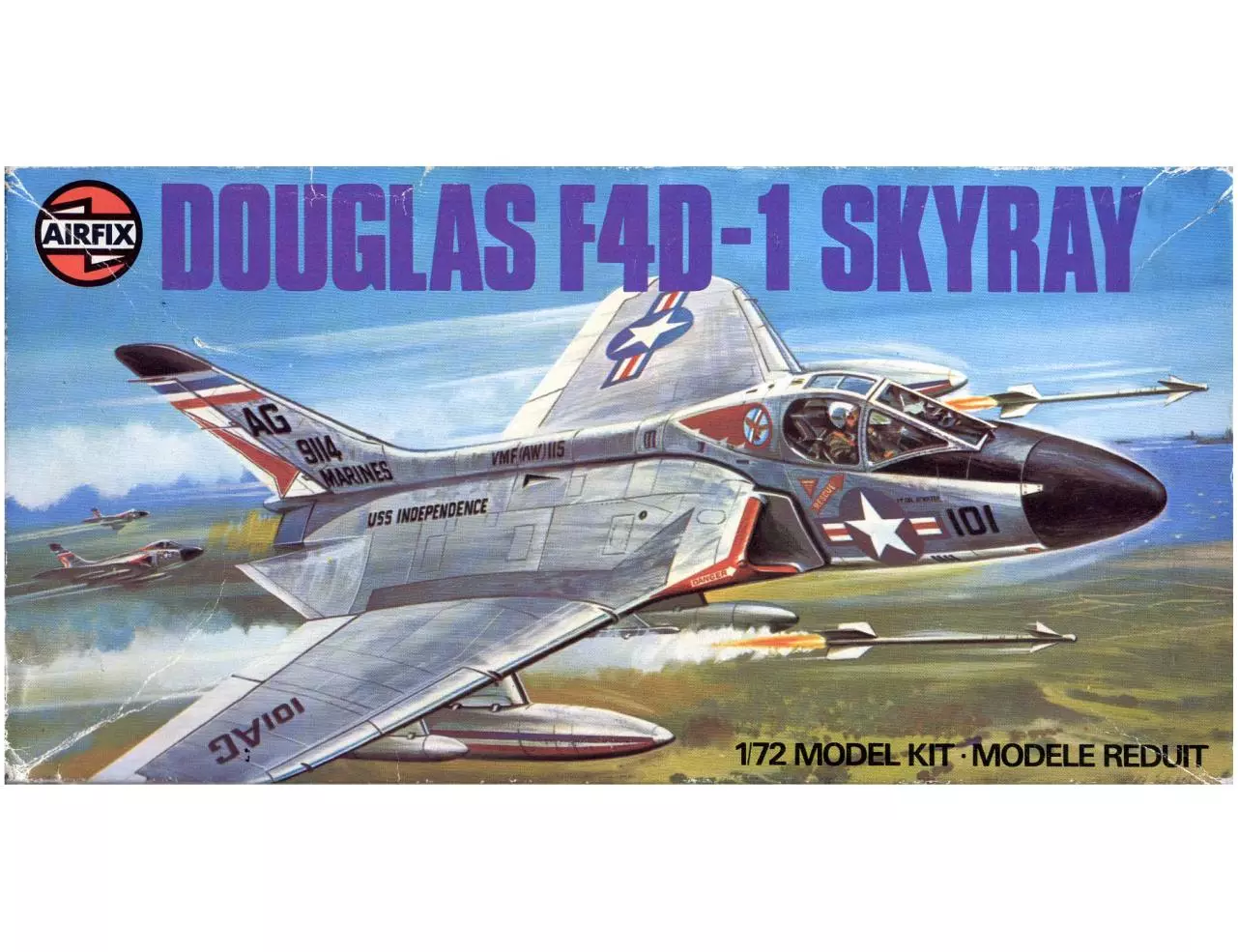 Page 5 of 5, Airfix 72 Douglas F4D 1 Skyray (03027 4)