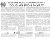 Page 1, Airfix 72 Douglas F4D 1 Skyray (03027 4)