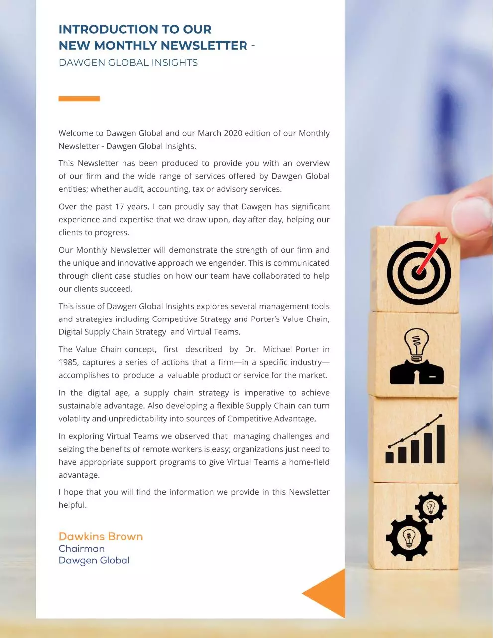 Page 2 of 62, Dawgen Global Insight Magazine March 2020 Issue