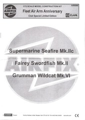 Page 1, Airfix 72 Fleet Air Arm Anniversary (A50099)