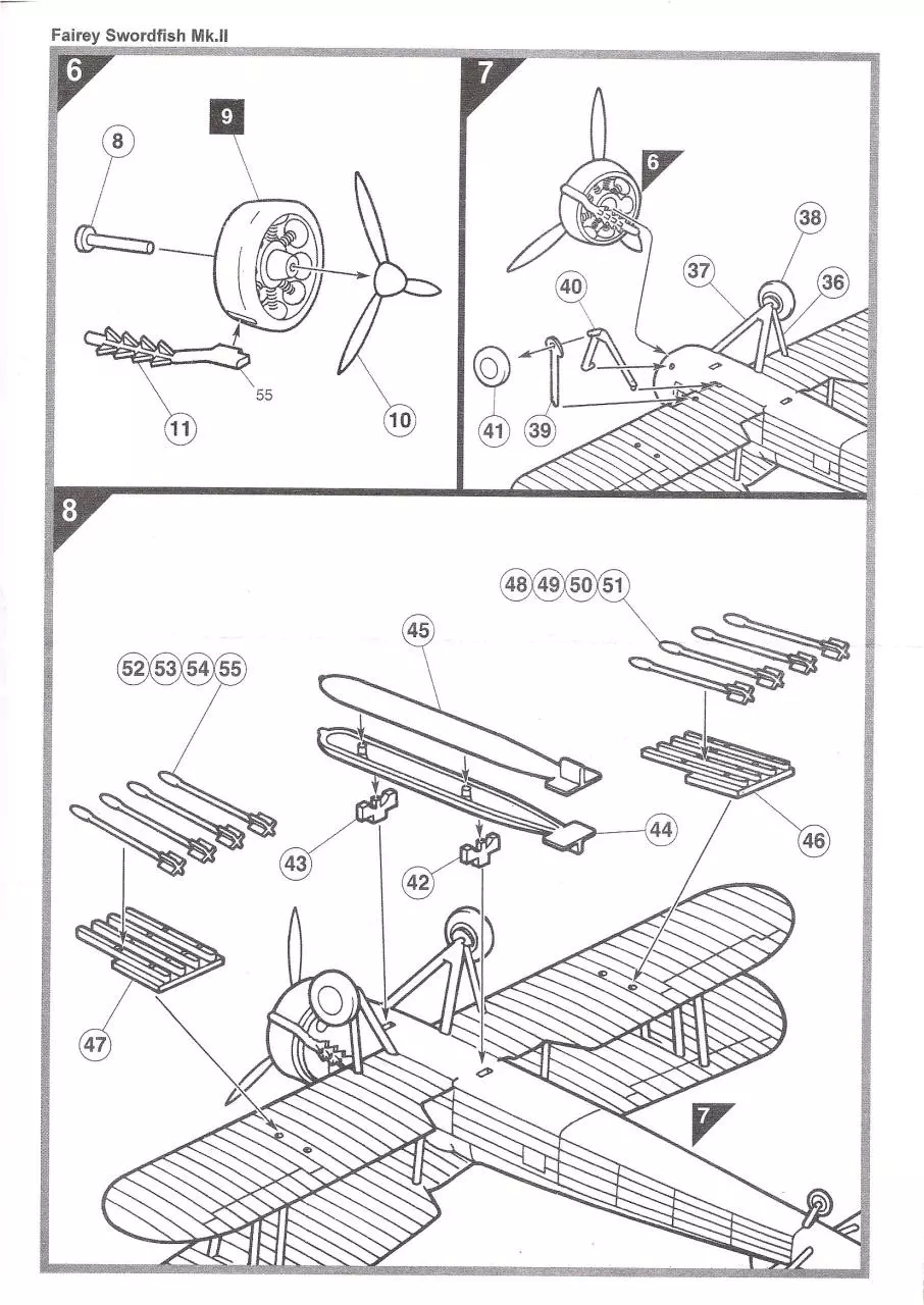 Page 4 of 7, Airfix 72 Fairey Swordfish Mk.II (A02071)