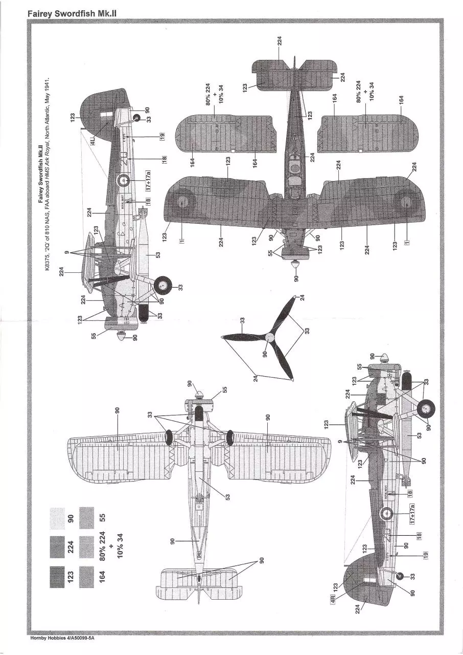 Page 5 of 7, Airfix 72 Fairey Swordfish Mk.II (A02071)