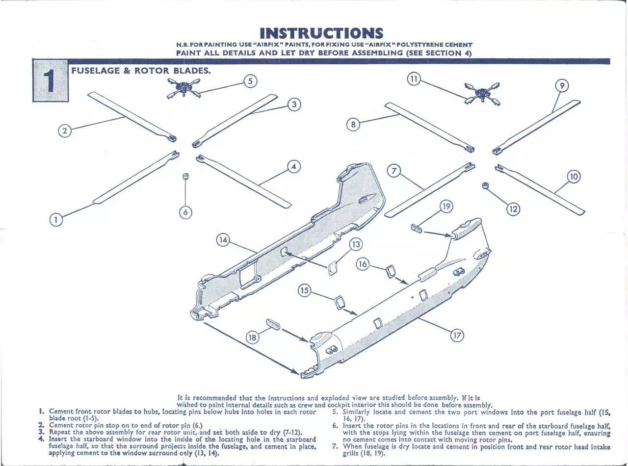 Page 2 of 5, Airfix 72 Bristol 192 Belvedere (382)