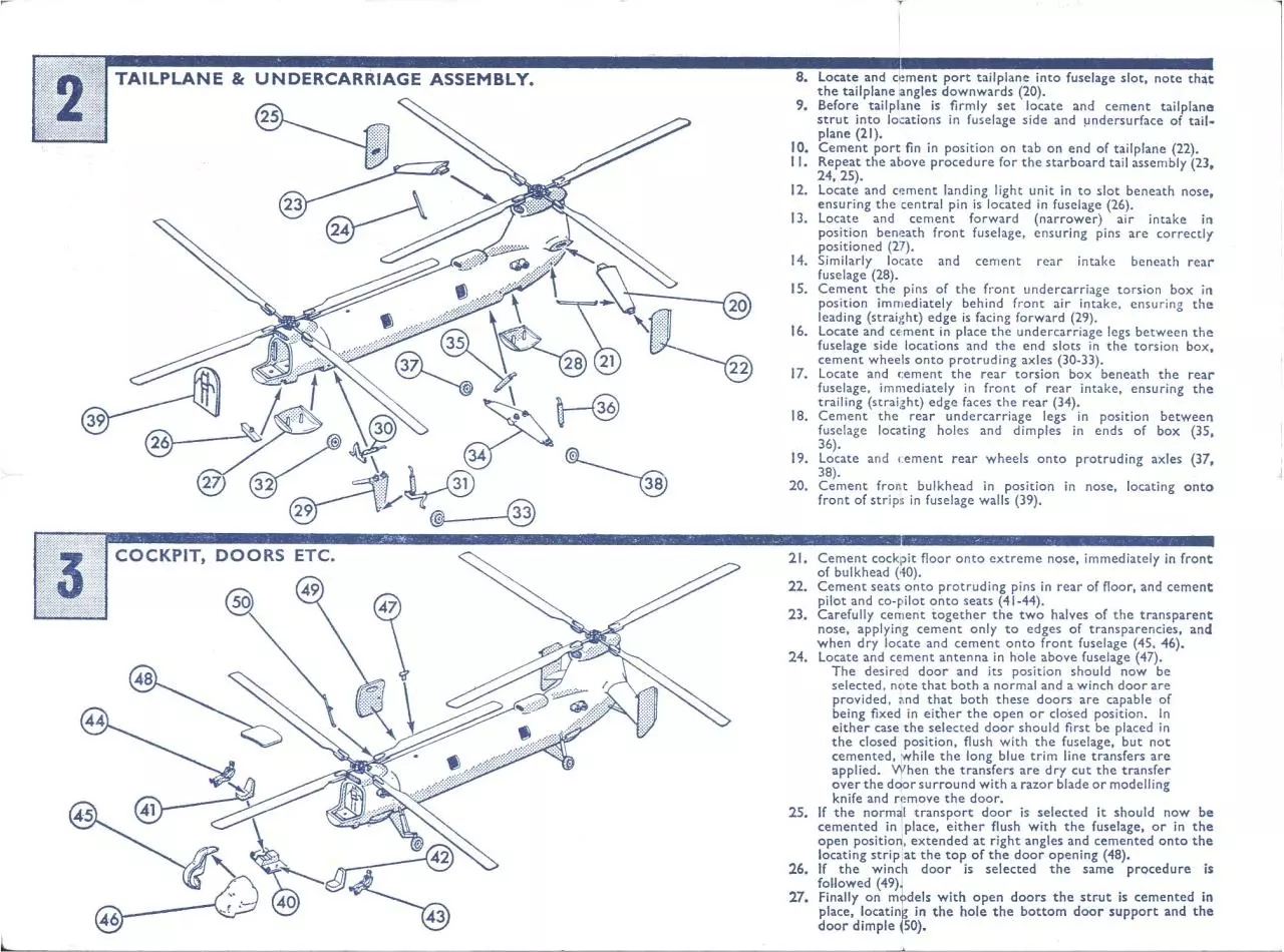 Page 3 of 5, Airfix 72 Bristol 192 Belvedere (382)