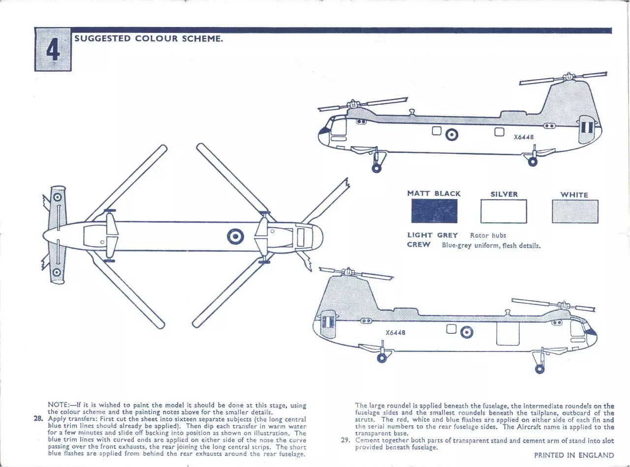 Page 4 of 5, Airfix 72 Bristol 192 Belvedere (382)