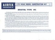 Page 1, Airfix 72 Bristol 192 Belvedere (382)