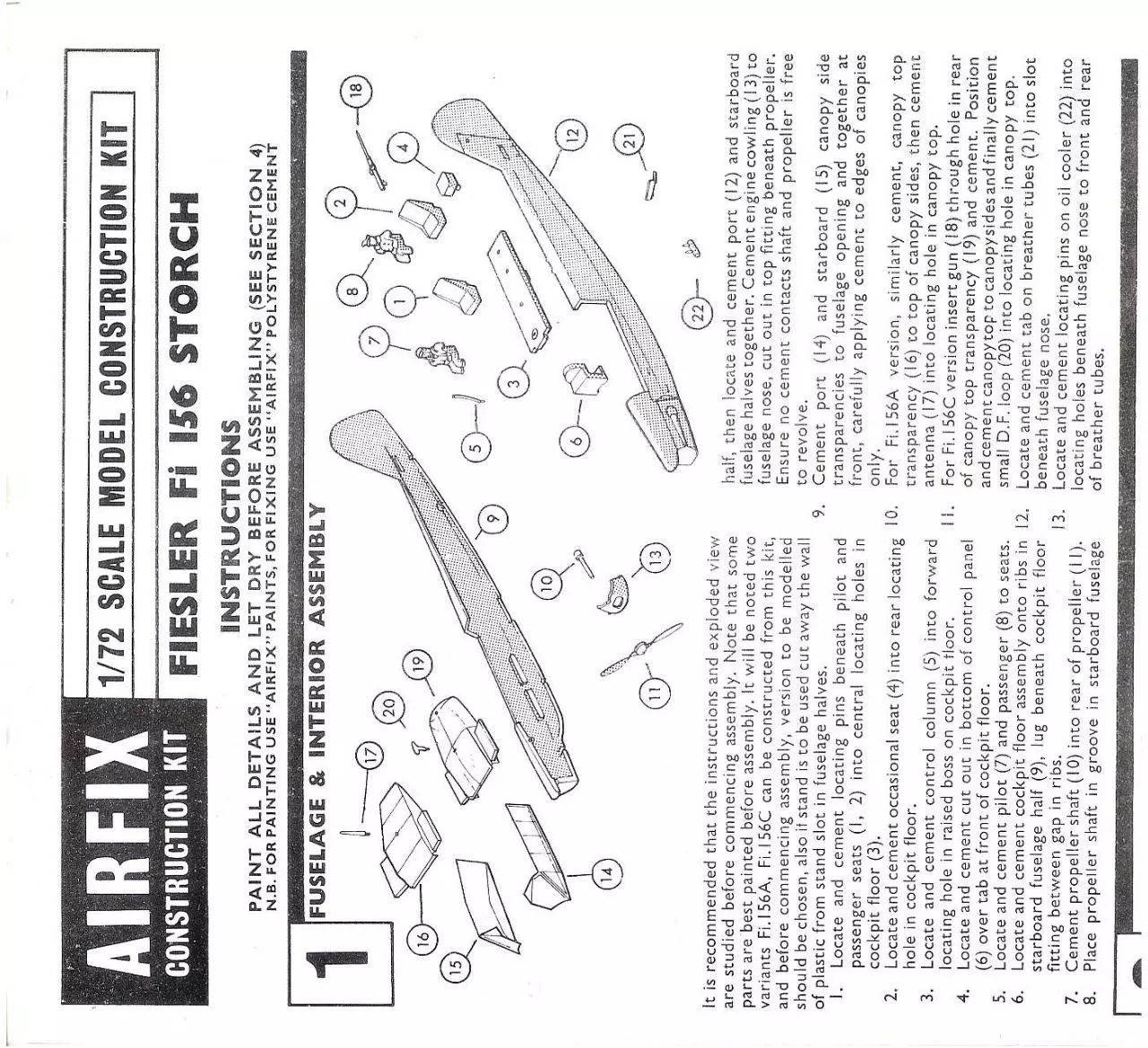 Page 2 of 4, Airfix 72 Fiesler Fi 156 Storch (127)