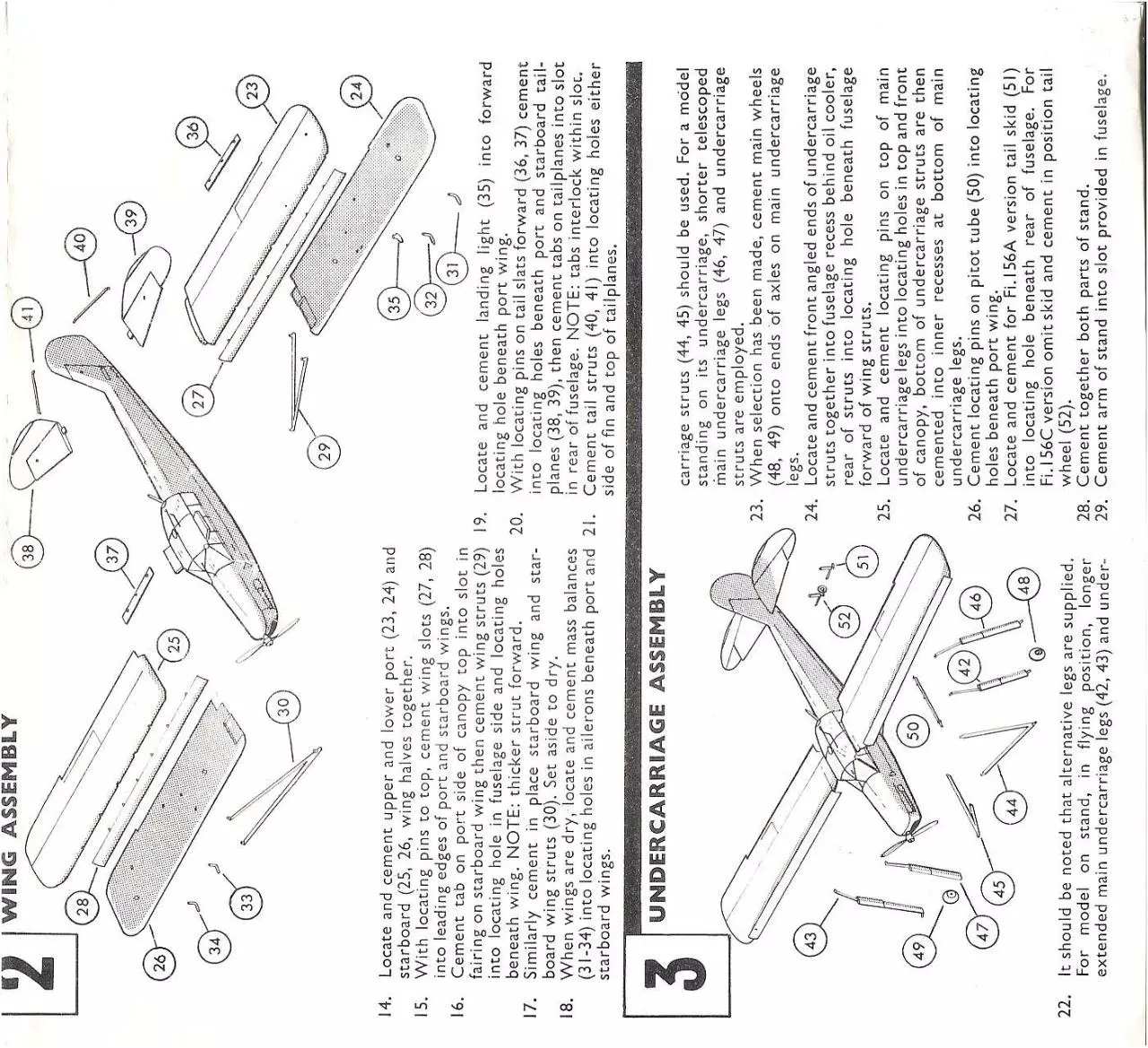 Page 3 of 4, Airfix 72 Fiesler Fi 156 Storch (127)